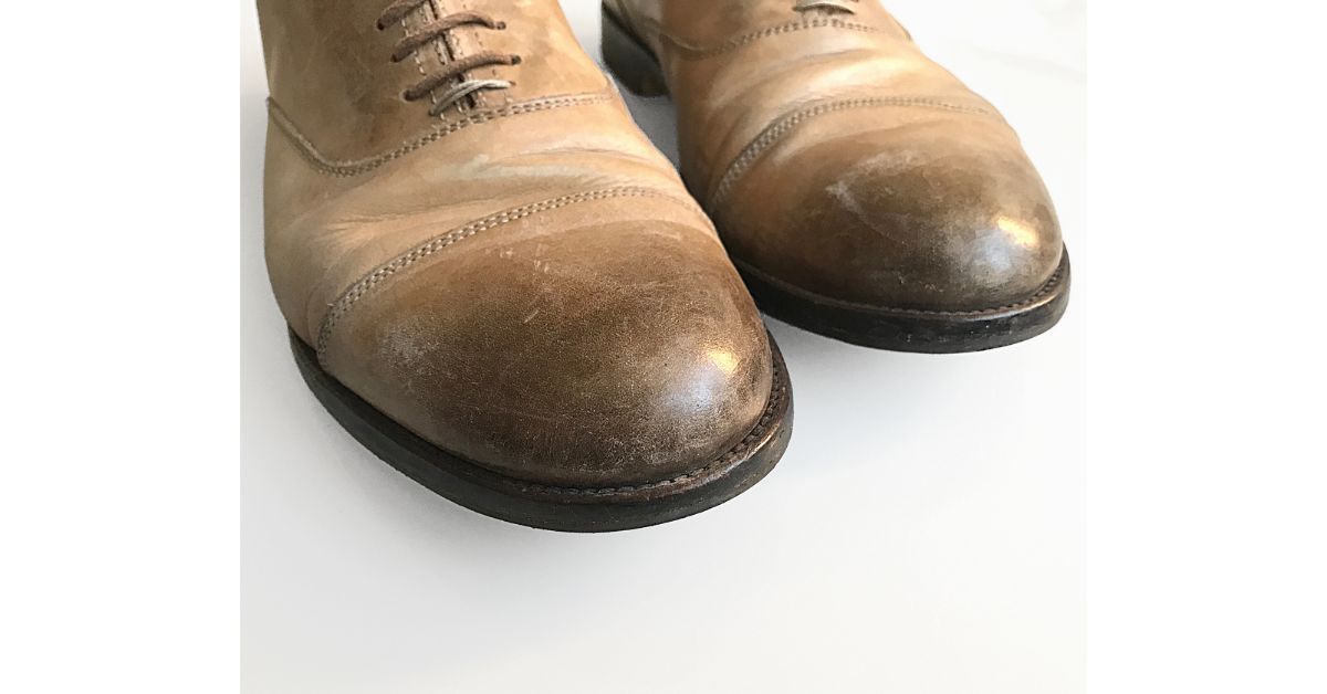 Oprava odřených a poškrábaných kožených bot Bezbarvý krém na boty Transparent 100